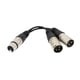 thumbnail image 4 of XLR y Adaptador XLR a XLR Adaptador Cable Distribuidor para Micrófonos, 4 of 7