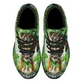 thumbnail image 2 of Saint Patrick's Day Boxer Dog Shoes Sneakers Black Size 11, 2 of 7