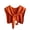 1-Orange, variant on Ersazi Women'S Solid Color Knitted Outwear Shawl Winter False Collar Decorative Kangshi Lap Shoulder Fashion Scarf Silk Scarves Brown
