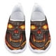thumbnail image 1 of Doginthehole Beach Zapatos planos antideslizantes con diseño de calavera y lava para mujer, cómodos zapatos de malla para dormitorio, zapatillas suaves para caminar para niña, zapatos para mujer, 1 of 5