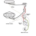 thumbnail image 5 of LOOKSEVEN Electric Guitar Vintage Alnico5 Magnet Single Coil Neck & Bridge Pickup for TELE-Bridge, 5 of 7