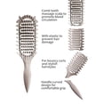 thumbnail image 4 of Curl Defining Brush,2026 Vented Hair Brush for Detangling Styling,Curl Defining Brush,Shaping And Defining Curls For Women And Men(Off White), 4 of 6