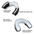 Hot On Sale Muay Thai Boxing Mouth Guard Basketball Taekwondo Guard Adult Single Side Mouth