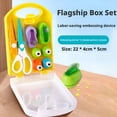 thumbnail image 4 of Creative Kids DIY Puncher Craft Set, Craft Scissors and Hole Punch Set, Paper Hole Puncher for Kids, Fun Hole Puncher Shapes, Craft Hole Punch Shapes Set, Shape Cutters for Crafts, 4 of 8
