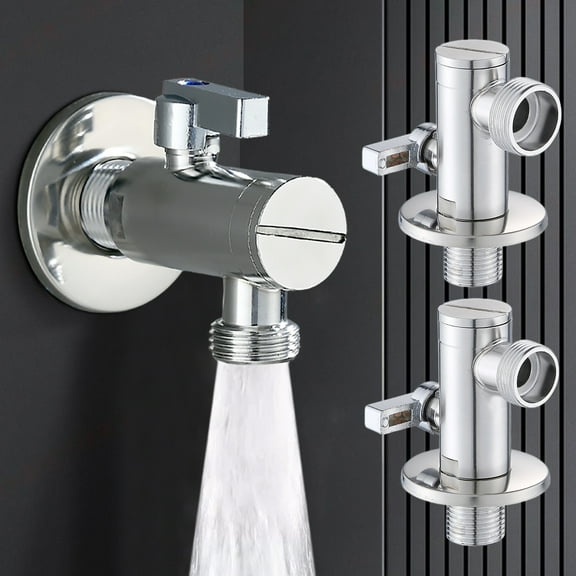 304 Stainless Steel Smart Toilet L Angle Valve | Durable & Corrosion-Resistant | Easy Installation | Compatible with Various Smart Toilets | Enhanced Water Flow | Single Valve