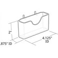 thumbnail image 4 of Azar Displays 252008 Business Card Holder for Pegboard/Slatwall (10 Pack), 4 of 4
