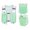 Mint Green, variant on Lightweight Running Hydration Vest, Adjustable Breathable Sports Backpack Reflective Strip Vest for Hiking Jogging Cycling