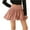 Watermelon Red, variant on WTOBBY Women's Bubble Skirt with Ruffle Hem Pleated Detail, High Waist Puffy Streetwear A-Line Flared Skirt for Fashion Comfort and Urban Casual Outfits,Black L