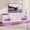 White, variant on Bestier 80 inch TV Stand for TVs up to 85", High Gloss Entertainment Center with LED Lights & 2 Storage Drawers, Modern Fluted TV Console, Black