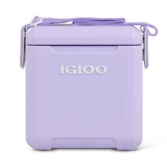 Cooler Igloo Lilac Breeze, 11 cuartos de galón, con correas
