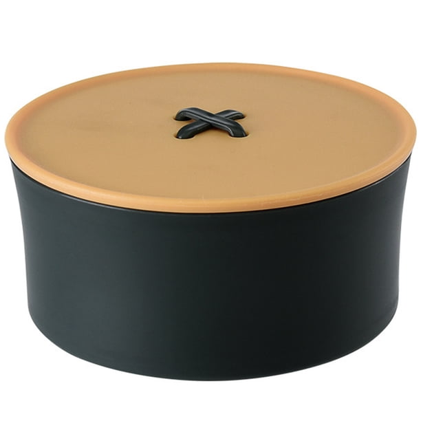 Caja de costura portátil Herramientas de hilo de aguja Estuche de almacenamiento Organizador de viaje multifuncional para el hogar, Amarillo + Verde tholdsy HA001462-02B