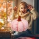 thumbnail image 5 of Funda de almohada de calabaza, juguete de muñeca, cojín de muñeca de calabaza, muñeca títere, regalo de Halloween, tela de calabaza, almohada de almohada, 5 of 6