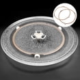 thumbnail image 4 of MasteelfCA 2pcs Microwave Turntable Rings Microwave Oven Tray Rotating Roller Support Rings, 4 of 7