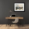 thumbnail image 4 of Albert Lang 24x19 Black Modern Framed Museum Art Print Titled - Winter Landscape with Decorative Figures, 4 of 5