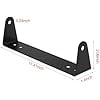thumbnail image 5 of YRANZO Mounting Bracket for Cobra 29 CB for Cobra 29 ltd Classic CB Radio or Uniden 78, Black, 5 of 5