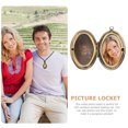 thumbnail image 4 of 3Pcs Bouquet Photo Locket Small Photo Pendant Memorial Photo Pendants Picture Holder Charms, 4 of 7