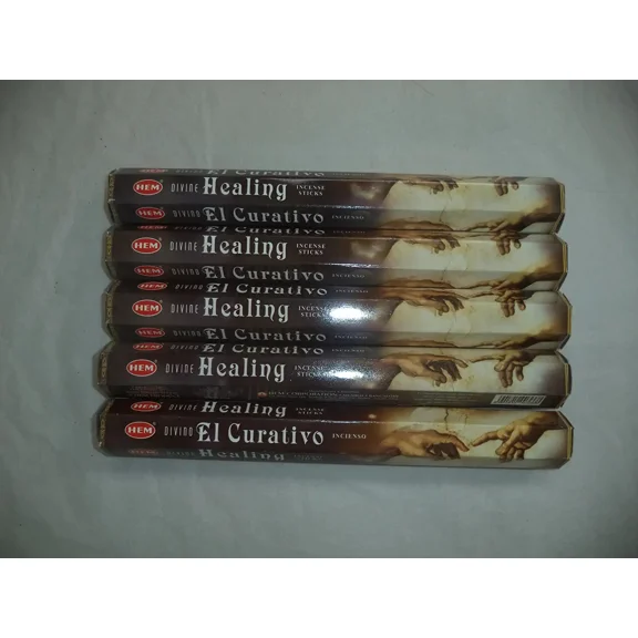 Hem Divine Healing 100 Incense Sticks (5 X 20 Stick Packs)