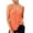 Orange, variant on Womens Tank Tops Vertical Ribbed Racerback Camisole U Neck Loose Flowy Breathable Quick Drying Gym Workout Athletic Yoga Top Casual Outdoor,Orange,M