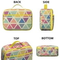 thumbnail image 3 of Lightweight Lunch Bag With Retro Plaid Pattern, Insulated Durable Lunch Box For School, Activities, And Travel. Perfect For Checkered, Buffalo Plaid, And Classic Red & Black Design, 3 of 6