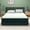 Green, variant on Queen Mattress 12inch,Mattress Queen Size,Black Cooling Gel Memory & Spring Hybrid Medium Comfort Motion Isolation, Pressure Relief,Mattress in a Box,CertiPUR-US