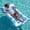 Blue, variant on Joyfy Inflatable Pool Float Lounger Adults, Pool Floaties Sun Tanning Bed Float with Headrest for Adults, Floating Mat Pool Lounge Raft Floaty for Lake Beach Swimming Pool Party Water Fun