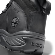 Timberland Flume Mid Waterproof Hiking Boots for Men Seam-Sealed Construction Gusseted Tongue Rustproof Speed Lace Eva Midsole Rubber Lug Outsole