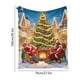 thumbnail image 3 of Seyotauo Christmas Throw Blanket,Christmas Decorations Gifts for Women, Flannel Fleece Winter Holiday Blanket,Fluffy Cozy Soft Christams Throws for Couch Sofa Bed, 27.5" X 39", 3 of 7