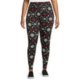 thumbnail image 2 of Christmas Women's Plus Size Holiday Leggings from Feeling Festive, 2-Pack, 2 of 5