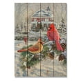 thumbnail image 2 of Day Dream GGCH1420 14 x 20 in. Giordanos Cardinals & House Wall Art, 2 of 4