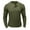 156#Army Green, variant on Long Sleeve Henley Shirts for Men Men's Fashion Casual Front Placket Long Sleeve Henley T-Shirts Cotton Shirts Casual Fashion Slim Fit Henley Full Sleeve Tshirts