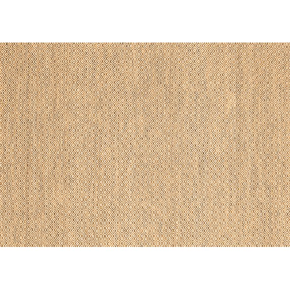 Ahgly Company Indoor Rectangle Abstract Orange Contemporary Area Rugs, 6' x 9'