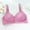 Purple, variant on Babysbule Bras for Women Clearance Womens Plue Size Adjustable Full Cup No Steel Ring Cotton Breathable Underwear