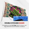 thumbnail image 5 of Blazing Buddies High Maintenance Flag - Durable and Weather Resistant Beach Flags, Vibrant Color Funny Banner, 3x5 Indoor And Outdoor Flag, Yard Lawn Outdoor Decor, 5 of 5