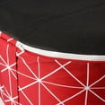 thumbnail image 4 of Inflatable Ottoman - Red Geo, 4 of 4