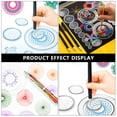 thumbnail image 5 of KAKOWELY Painting Set 1 Set 22pcs Multifunction Drawing Kit Creative Drawing Tools (Transparent)3.78"X3.78"X0.01", 5 of 5