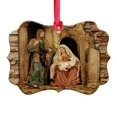 thumbnail image 2 of Fiudx Ofertas de la semana Colgante plano con impresión acrílica de la Natividad en 2D, decoración navideña, colgante conmemorativo, 2 of 6