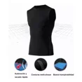 thumbnail image 4 of Playera Licra Deportiva Gym Casual Sin Mangas Slim Fit, 4 of 8