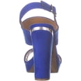 thumbnail image 5 of Womens Report Ladia Block Heel Pumps, Blue, 5 of 6