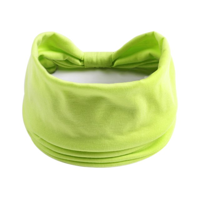 1 paquete de diademas anchas para mujer, antideslizantes, suaves y elásticas, para yoga, correr, deportes, entrenamiento, gimnasio, pañuelos para la cabeza, tela de algodón anudada, turbante
