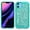 Teal, variant on GSA Glitter Bling Hybrid Case For Apple iPhone 11 (6.1") Rose Gold