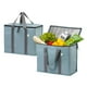 thumbnail image 1 of Bolsa Térmica VENO Paquete de 2 Bolsas Aislantes para Compras Azul Claro, 1 of 7
