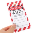 thumbnail image 3 of HONMEET Multi-Color Industrial Safety Labels PVC for Equipment Maintenance and Repair Identification, 3 of 7
