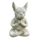 thumbnail image 1 of Estatua De Bulldog De Meditación, Escultura De Perro De Resina, Estatua De Yoga Animal Para Decoración Del Hogar De Oficina sonducket HA036023-00, 1 of 6