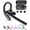 Matte black, variant on Headset V5.1 72H Talk Time Mic with Mute Button for Business, Hand-Free Earpiece with 500mAh Case for Cell Phone Calls Trucker Driver Laptop