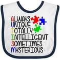 thumbnail image 3 of Inktastic Autism Awareness Acronym Boys or Girls Baby Bib, 3 of 4