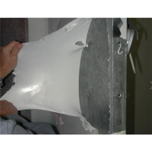 Air Filtration BC-5ES Peelable Paint Booth Coating, White, 5 Gallon
