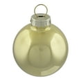 thumbnail image 6 of Northlight 10ct Shiny and Matte Champagne Gold Glass Ball Christmas Ornaments 1.75" (45mm), 6 of 9