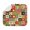 Pioneer Flower Floral-2, variant on Pioneer Flower Floral Print Pattern Kitchen Dish Drying Mat 1 Pack, Ultra Absorbent Microfiber Drainer Mat, 16"x18"