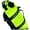 Fluorescent green, variant on Adjustable Dog Life Vest with Reflective Strips & Secure Buckles, High Buoyancy Swim Gear for Small Breeds Pool Beach