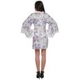 thumbnail image 4 of Moomaya Robe de Chambre en Coton pour Femmes Robe de Mariée Courte Imprimée, 4 of 6